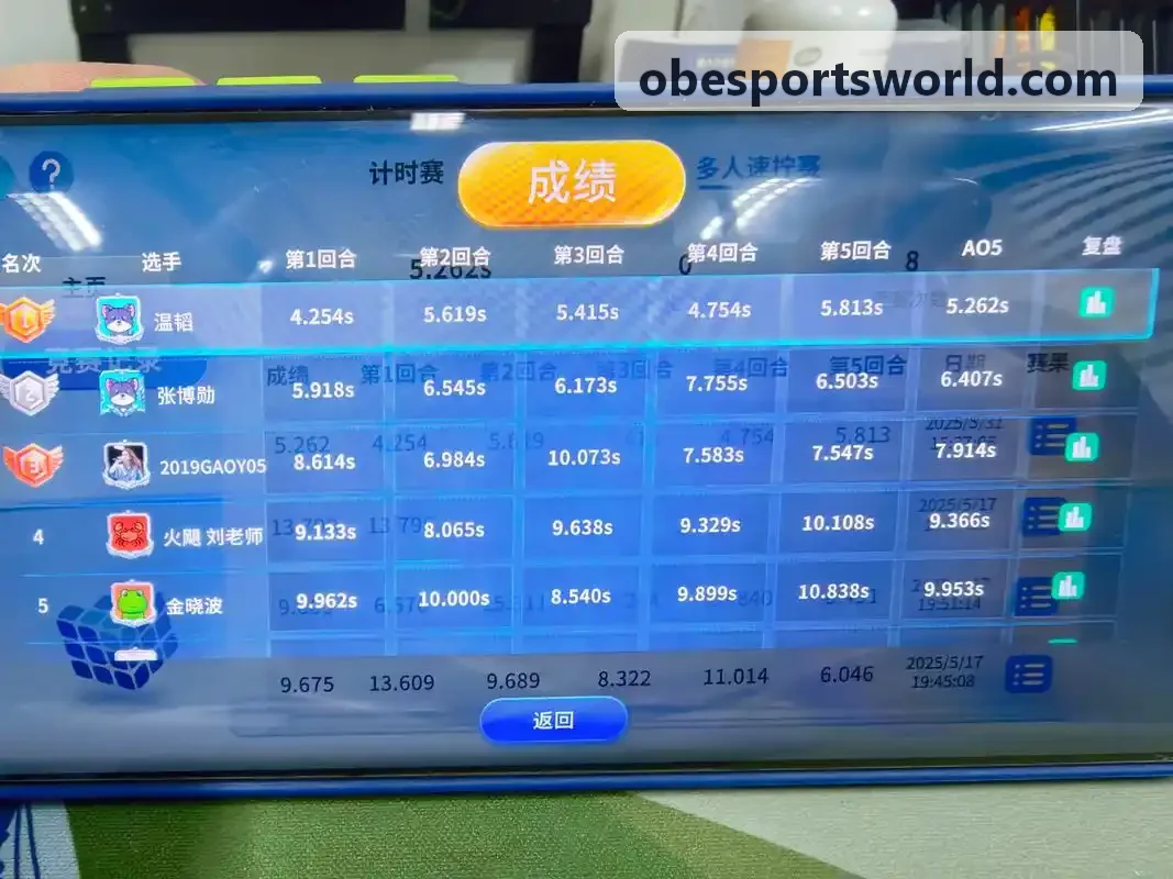 OB电竞高校挑战赛场景